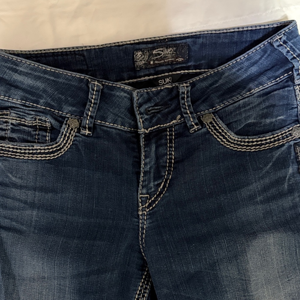 Silver Jeans Women's Dark Blue Denim